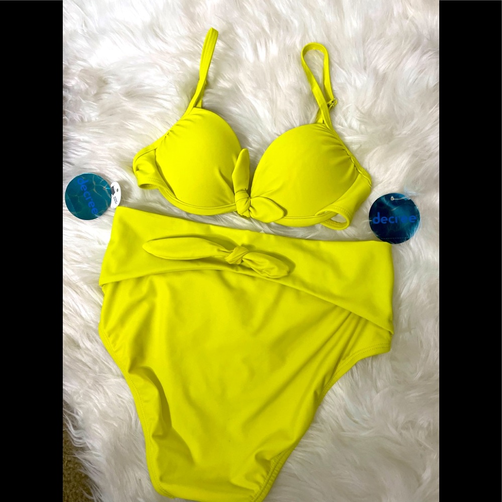 Decree 2 Piece High Waist Bikini Set